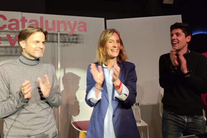 Jaume Asens, Jéssica Albiach i David Cid (fotografia: Europa Press).