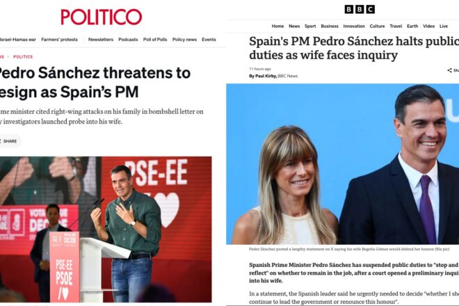 Sorpresa i estupefacció a la premsa europea amb la maniobra de Pedro Sánchez