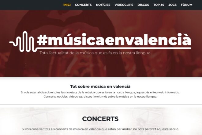 La plataforma Música en Valencià s’acomiada, però amb la intenció de reprendre el projecte aviat