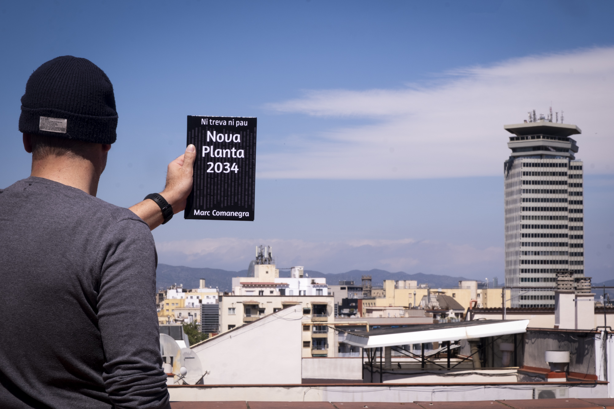 Marc Comanegra, dimarts a Barcelona (Foto: Adiva Koenigsberg)
