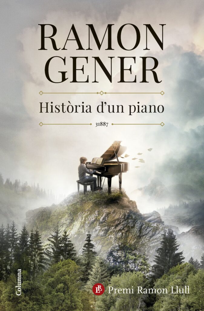 Portada del llibre 'Història d'un piano', de Ramon Gener. Editorial: Columna.