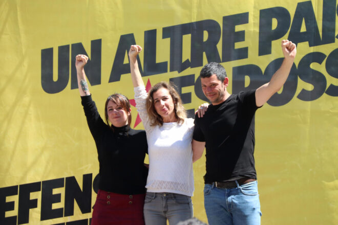 Manel Vidal es cola a la crida a la resistència de la CUP