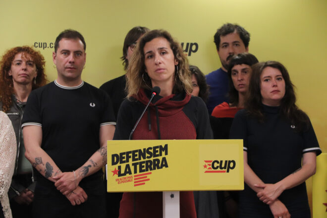 La CUP insta l’independentisme a reflexionar i lamenta la “dretanització i espanyolització” del parlament
