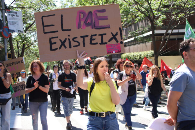 El PAE, els grans oblidats en l’educació: “Els equips directius no tenen ni punyetera idea de qui som”