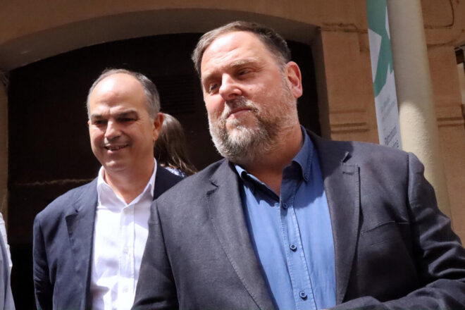 El TC atura en el darrer moment la decisió sobre la inhabilitació de Junqueras i Turull
