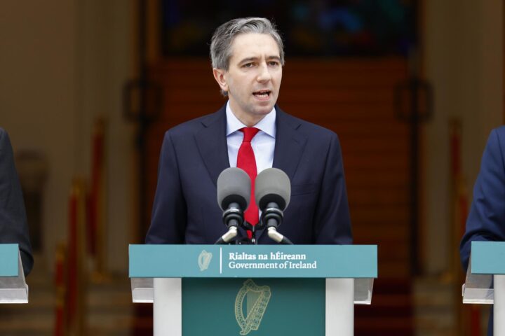 Simon Harris, primer ministre d'Irlanda, en una imatge d'arxiu (fotografia: EFE / EPA / Tolga Akmen).