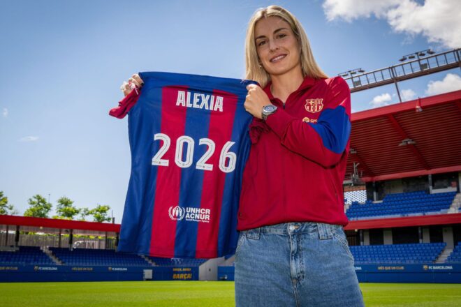 Alexia Putellas renova amb el Barça