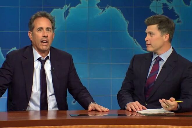 [VÍDEO] Jerry Seinfeld assegura que parla català en un gag del Saturday Night Live