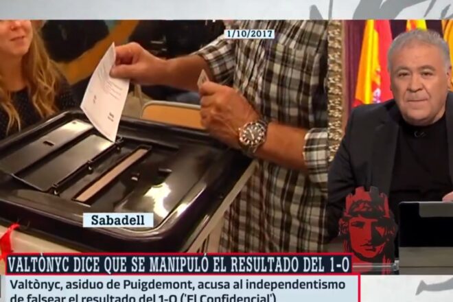 Desintoxicació: com ha manipulat La Sexta unes declaracions de Valtònyc sobre l’1-O?