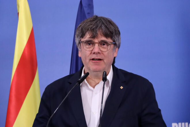 [VÍDEO] Carles Puigdemont: “La mort civil a què ens volien condemnar ha estat combatuda i derrotada”