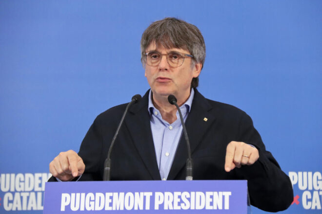 Puigdemont fa una crida a la mobilització: “Pot anar de molt pocs vots que siguem la primera força”
