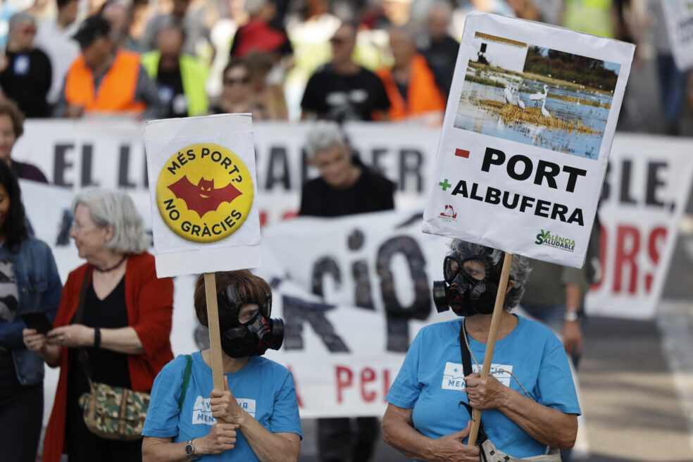 “No a l’ampliació del port”