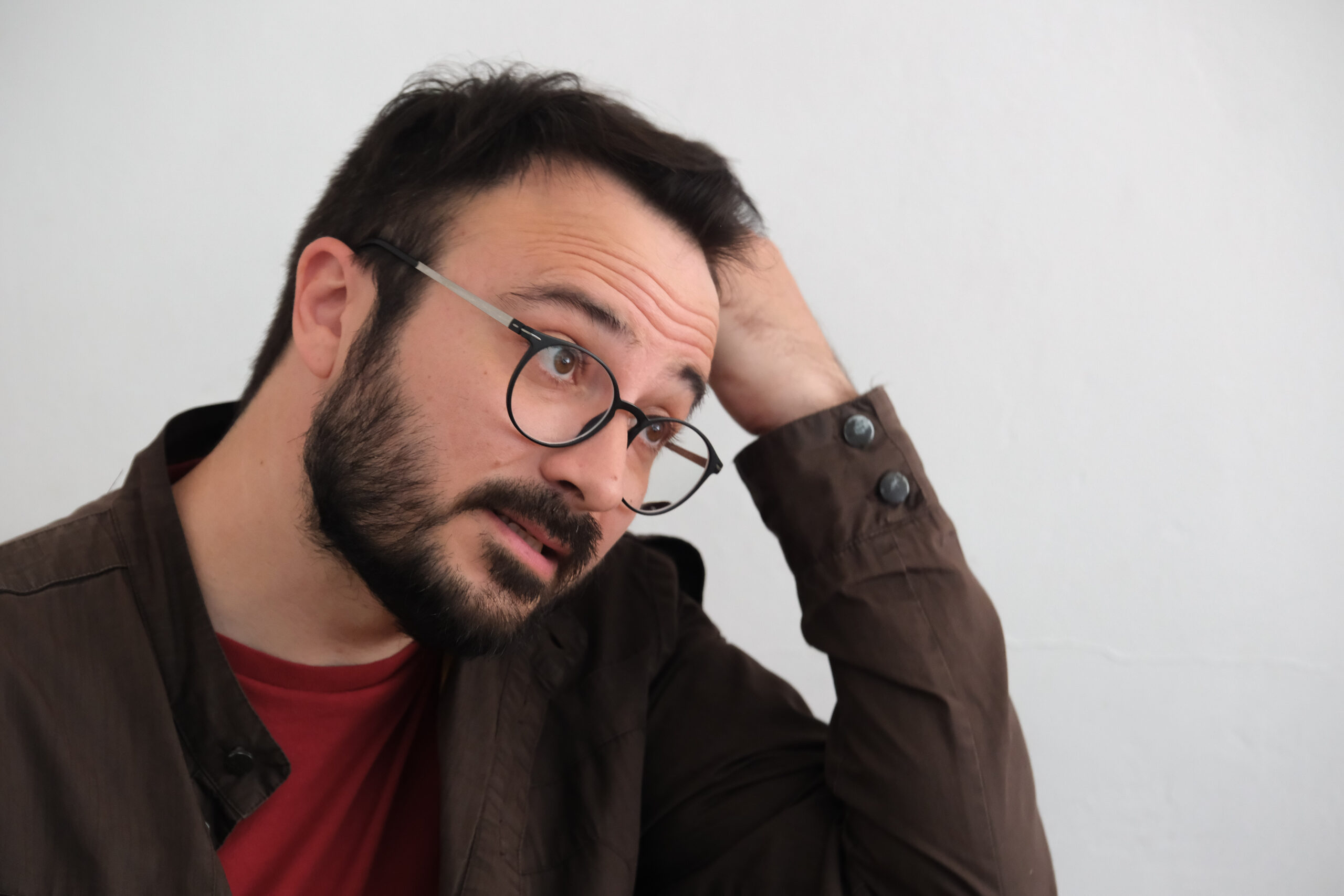 Albert Botran, ahir a Barcelona (Foto: Adiva Koenigsberg)