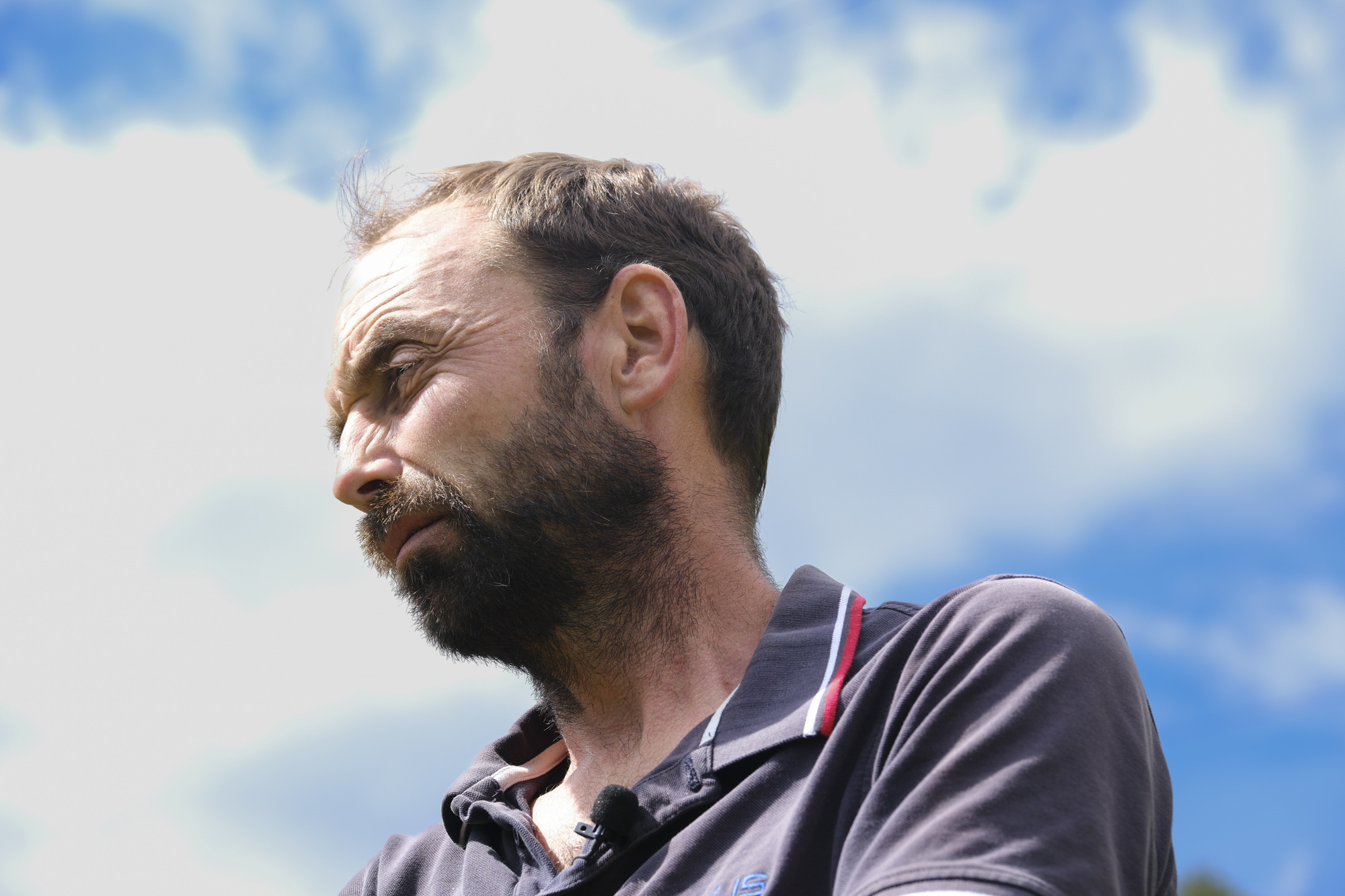 Sebastià Barboteu, dimecres a Prats de Molló (fotografies: Adiva Koenigsberg).