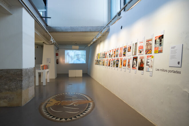 Una exposició commemora a València els quaranta anys de la revista el Temps