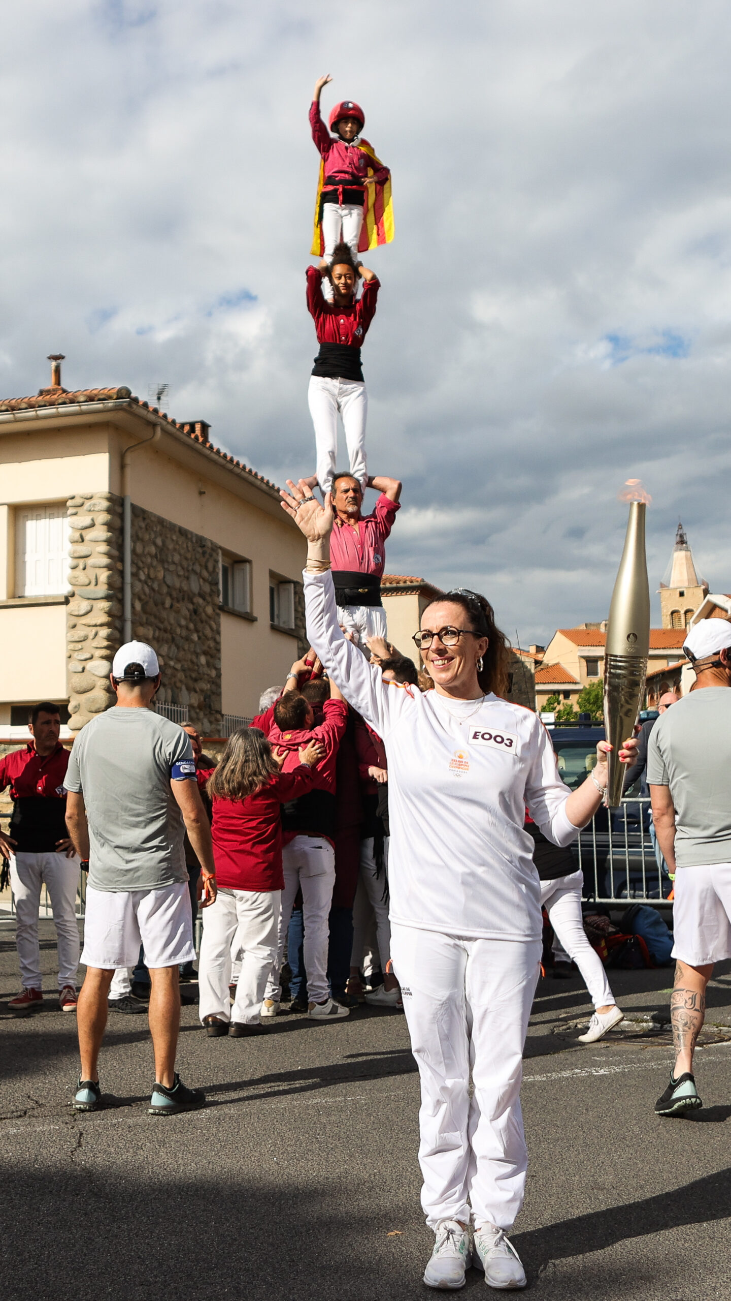 La flama a Prada de Conflent