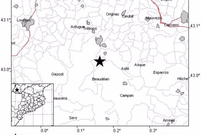 Desactiven la pre-alerta del Sismicat per un terratrèmol registrat a Occitània i percebut al nord-oest del país