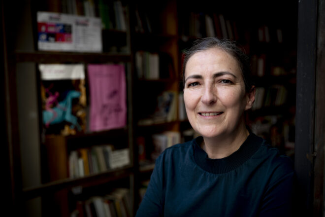 La llibretera Isabel Sucunza és optimista sobre la la literatura catalana