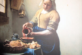 Detall de ‘La lletera’ (1658-1660) de Vermeer de Delft