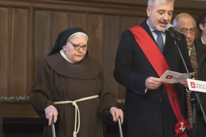 S’ha mort Montserrat Casas, l’abadessa del monestir de Pedralbes, a 90 anys