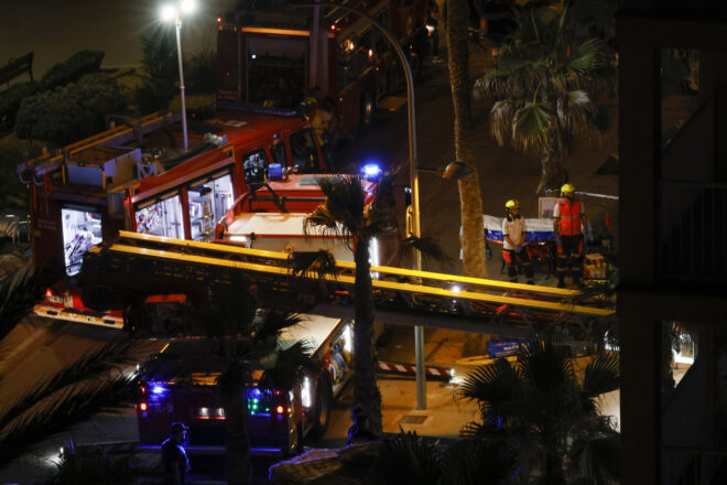 Almenys dos morts i més d’una desena de ferits en l’esfondrament d’un restaurant a la Platja de Palma
