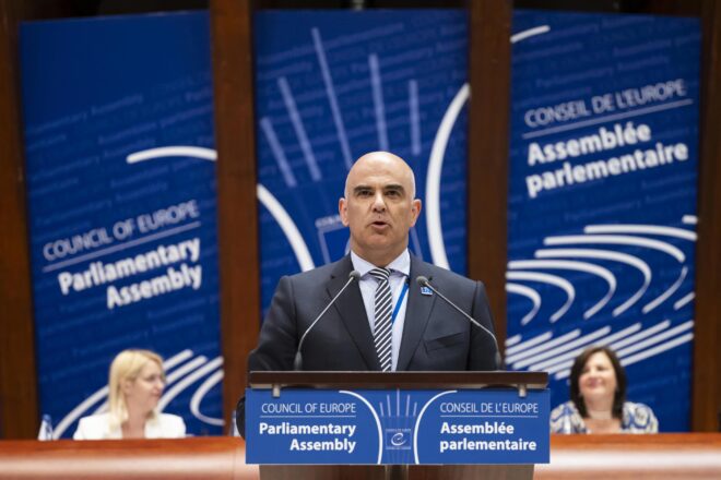 L’ex-president suís Alain Berset, nou secretari general del Consell d’Europa