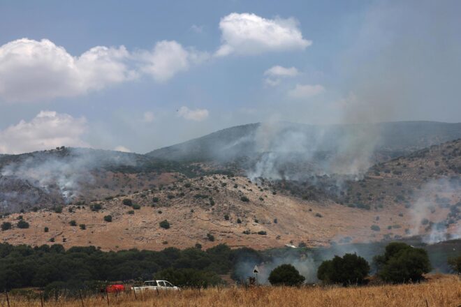 A la frontera entre Israel i el Líban, s’hi cova una guerra a càmera lenta