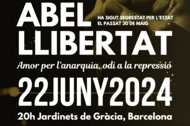 Convoquen una concentració per a l’alliberament del pres polític Abel Mora