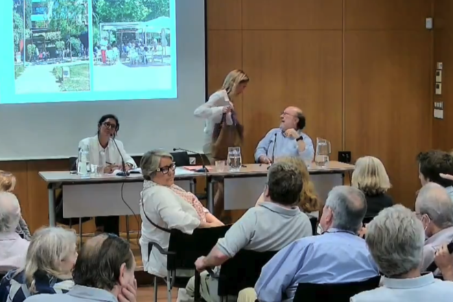 [VÍDEO] Denuncien que la regidora Maria Eugènia Gay fuig dels veïns de la Bonanova: “És un menyspreu”