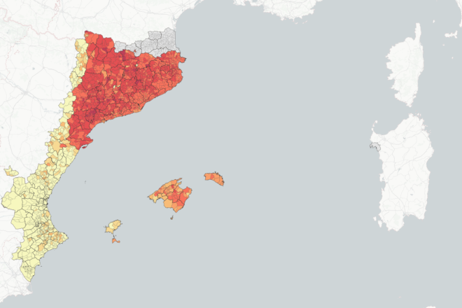 [MAPES] Els resultats de Junts i ERC-Ara Més municipi a municipi dels Països Catalans