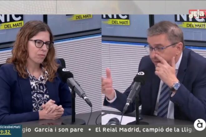 [VÍDEO] “M’has enxampat”: el conseller Rovira és incapaç d’explicar per què arracona el català