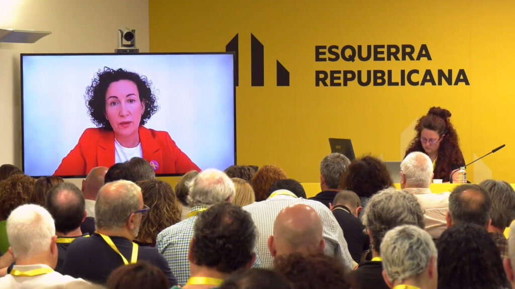 [VÍDEO] Intervention by Marta Rovira at the National Council of the ERC