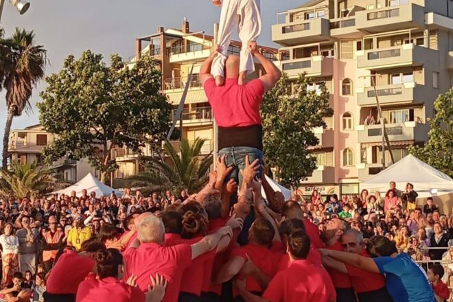 La colla castellera de l’Alguer s’estrena per Sant Joan