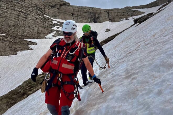 Ha mort un muntanyenc de Barcelona i un altre és ferit greu per un despreniment de pedres a Bielsa