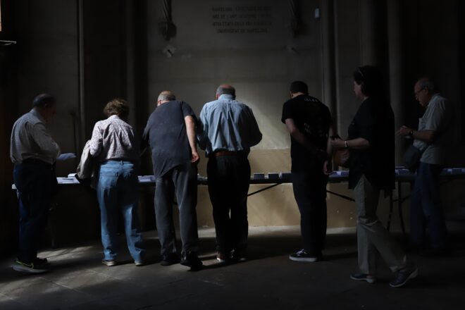 Eleccions europees: baixa la participació a tot arreu del país, excepte a Catalunya Nord