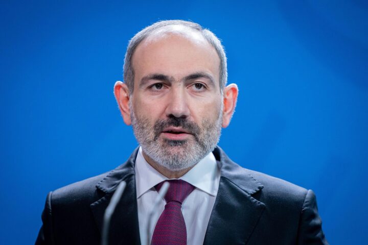 el primer ministre d'Armènia, Nikol Pashinián. Fotografia: Kay Nietfeld/dpa/Europa Press