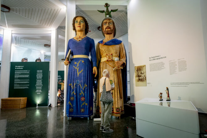 Al Museu Etnològic de Barcelona es fa l’exposició més gran de gegants per celebrar els sis segles d’història