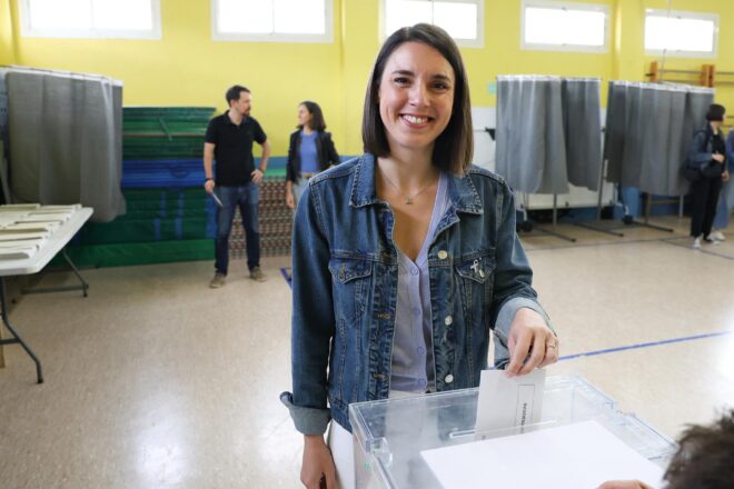 Montero anima a votar i diu que Europa “s’hi juga la pau”