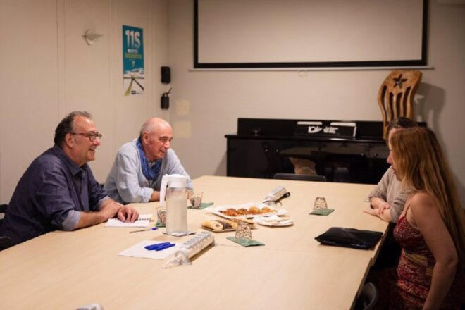 Lluís Llach (ANC) i Antich (Òmnium) es reuneixen per analitzar la situació política i abordar vies de col·laboració