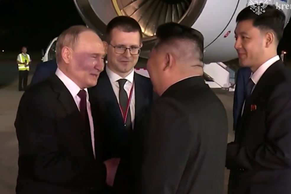 Putin aterra a Corea del Nord