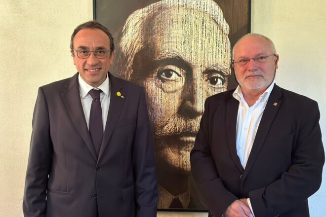 Rull es reuneix al Vallespir amb Puig i confia que aviat ocuparà el seu escó al parlament