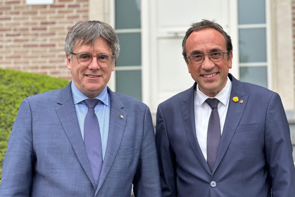 Rull visita Puigdemont a Bèlgica