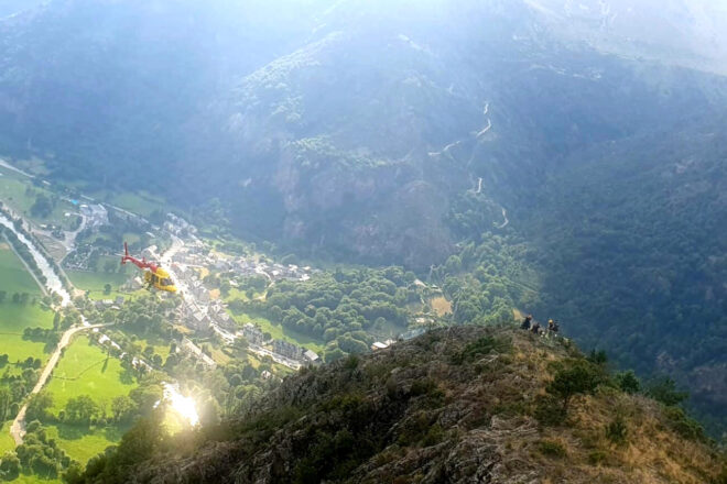 Rescatats tres excursionistes perduts a una ruta a la Vall de Boí