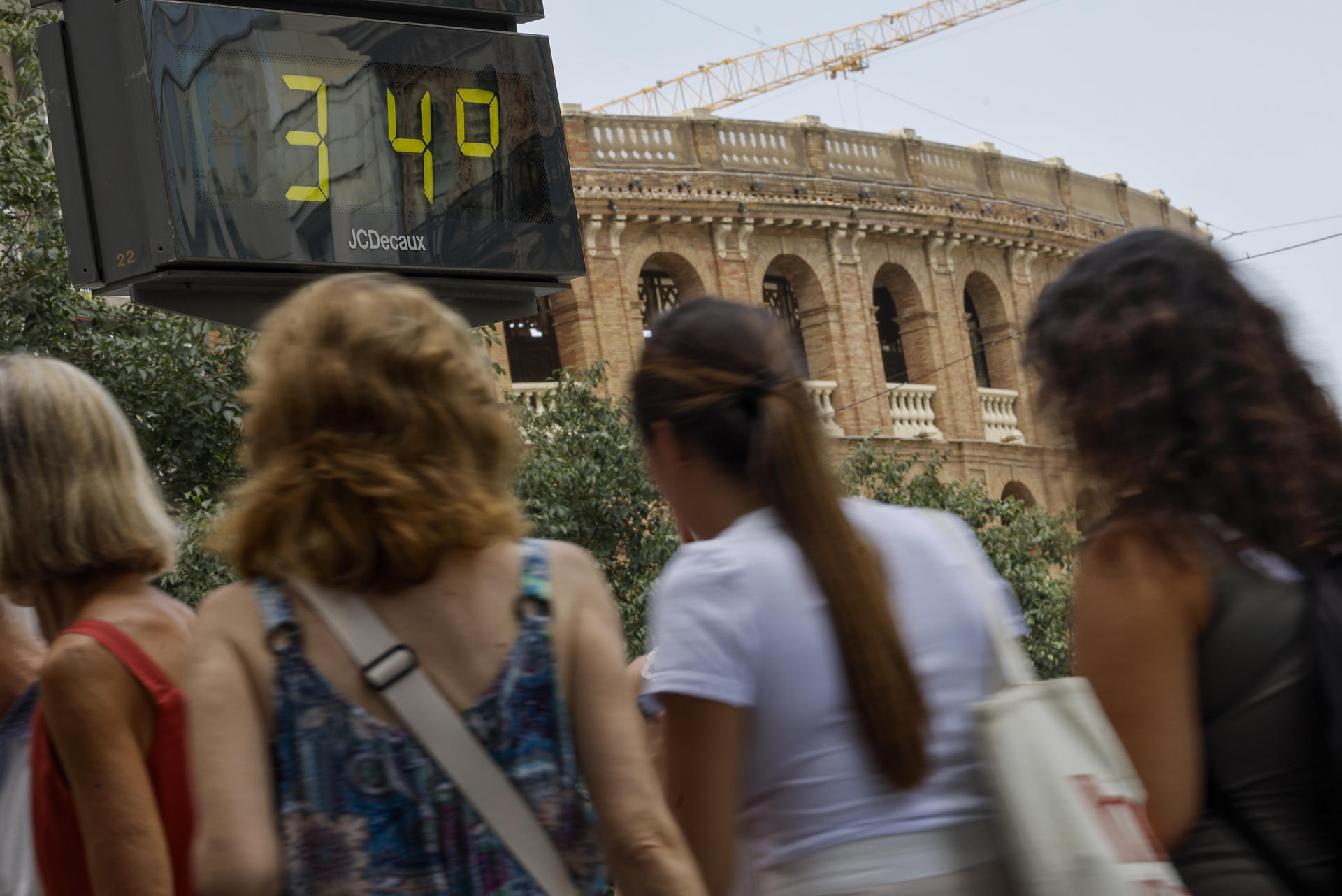 Barcelona arriba als 40 graus, la temperatura més alta en cent deu anys de registres