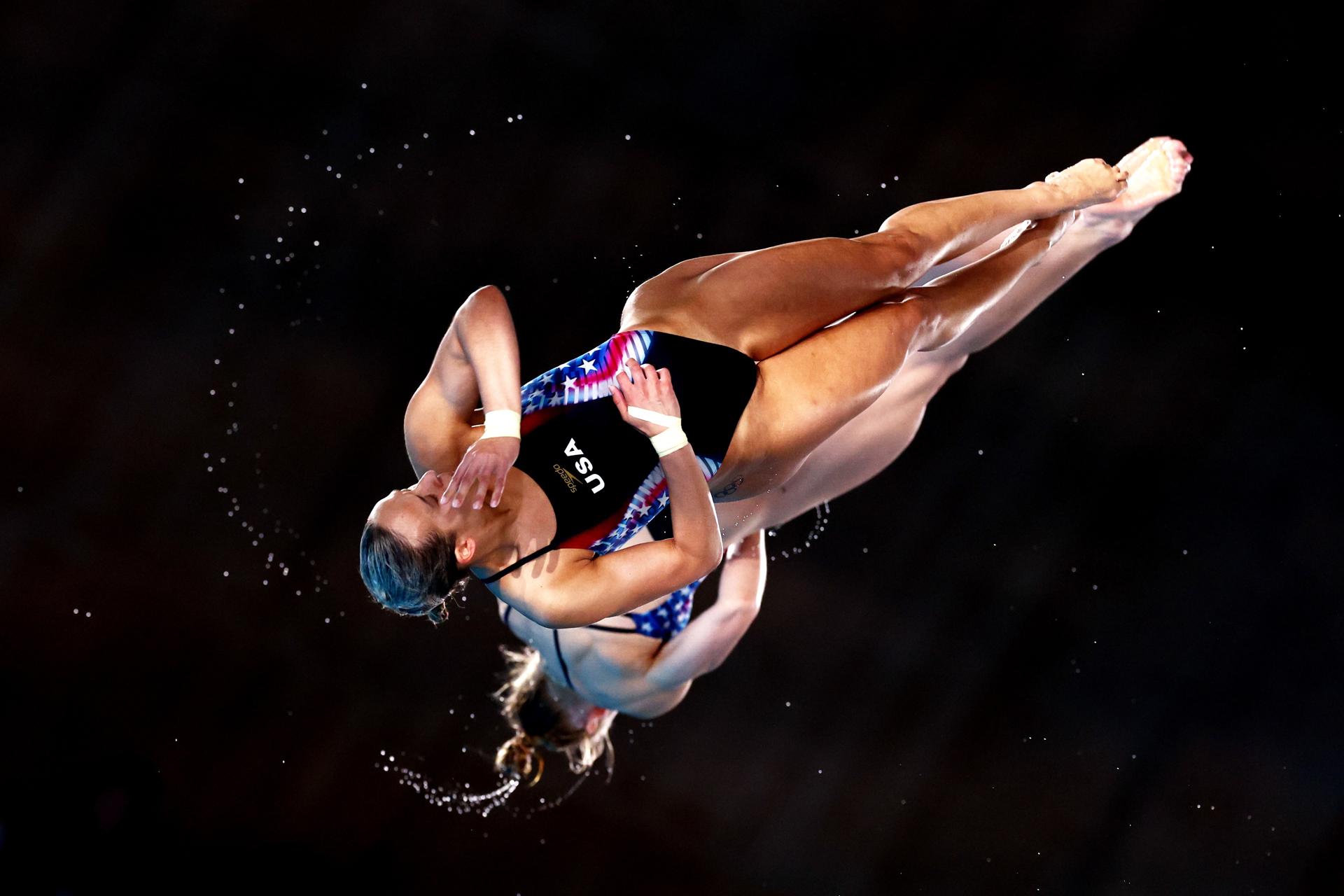 Els salts de trampolí posen a prova la potència física i la sincronia dels atletes