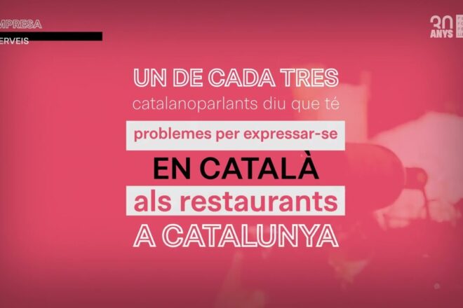 Dos catalanoparlants de cada tres veuen la catalanitat com una identitat cultural, segons la Plataforma per la Llengua