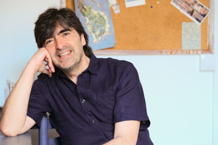 Carles José Mestre, professor del Departament de Filosofia de la Universitat de Barcelona (fotografia: Adiva Koenigsberg).