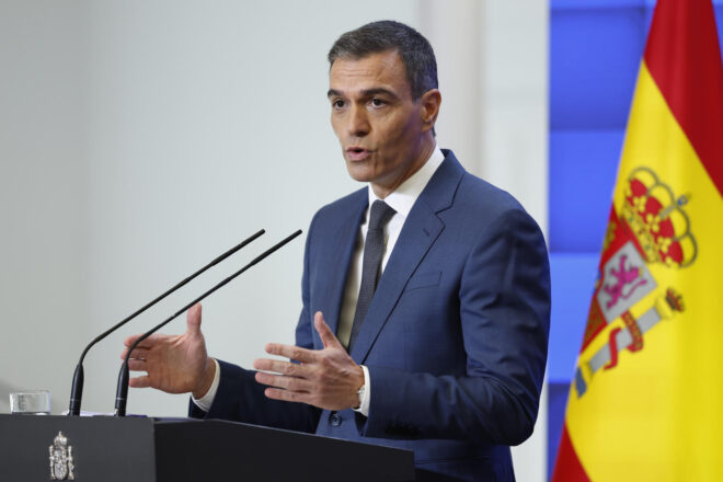 Sánchez situa el finançament pactat amb ERC en el marc multilateral espanyol