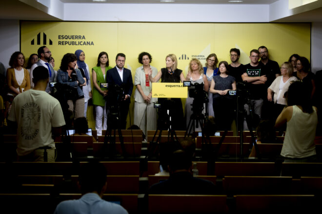 ERC exigeix una rectificació a Puigdemont per haver vinculat la investidura i la detenció