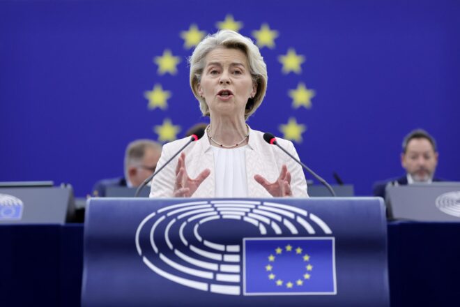 Ursula Von der Leyen, reelegida presidenta de la Comissió Europea